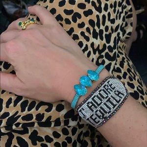 Designer Barbara Orzoco Swarovski crystal bracelet